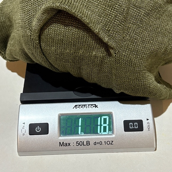 Talbots Womens Linen Open Front Cardigan Duster Sweater 3XL Petite Beach Office - Picture 11 of 11